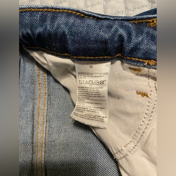 Old Navy Size 12 Flare Stretch Blue Jeans - Picture 4 of 4